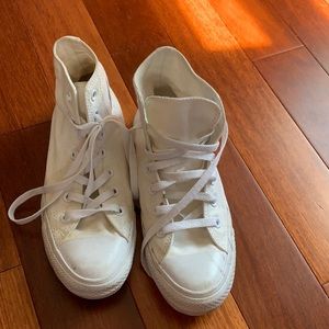 White high top converse